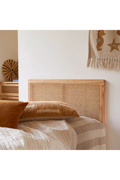   Rattan Canework Single Headboard | Oroa.com