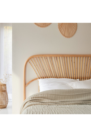   Rattan Queen Headboard 63" | Oroa.com