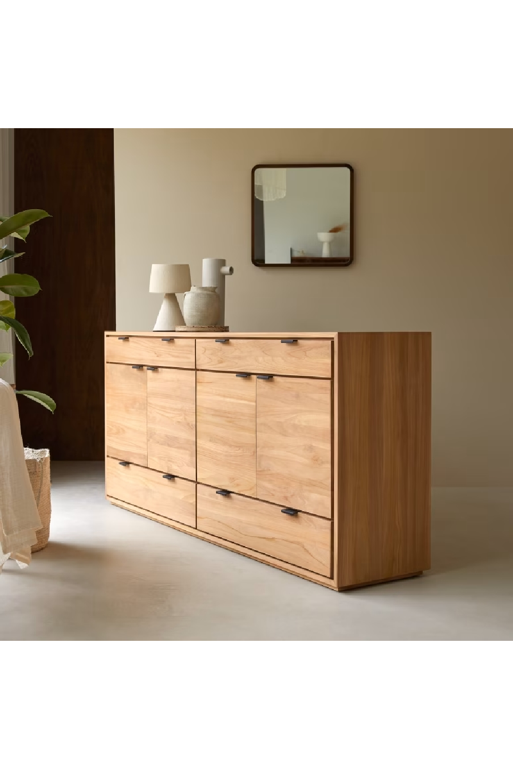   Solid Teak Sideboard | Oroa.com