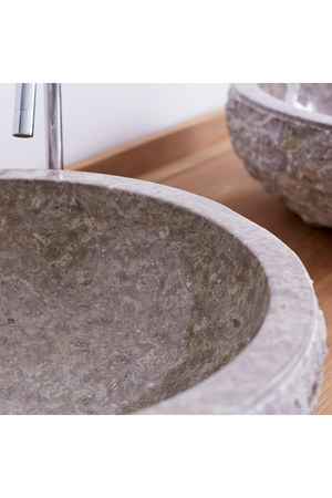   Gray Marble Bathroom Sink | Oroa.com