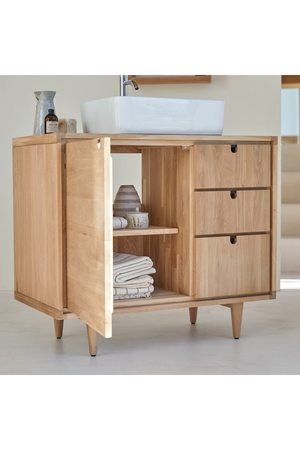   Contemporary Oak Vanity Unit | Oroa.com
