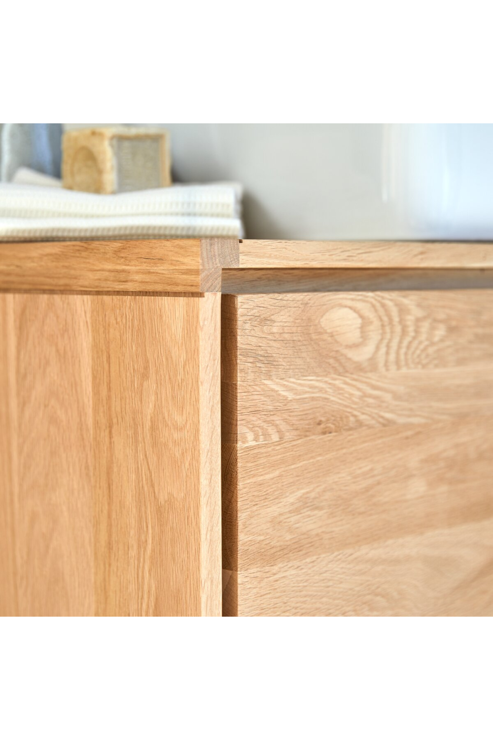   Contemporary Oak Vanity Unit | Oroa.com