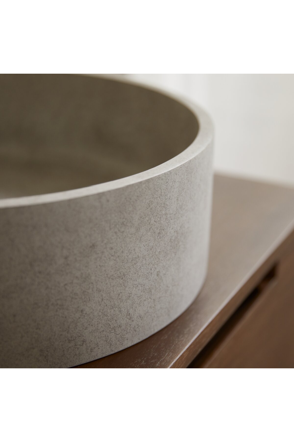   Round Concrete Bathroom Sink | Oroa.com