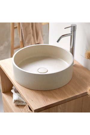   Round Concrete Bathroom Sink | Oroa.com