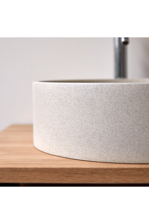   Round Concrete Bathroom Sink | Oroa.com