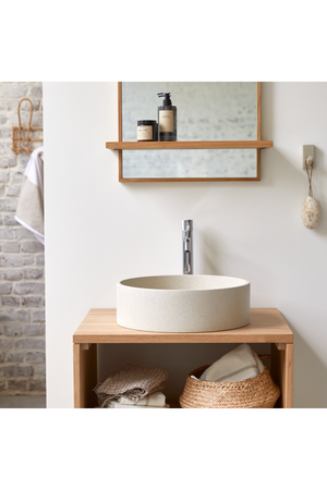   Round Concrete Bathroom Sink | Oroa.com