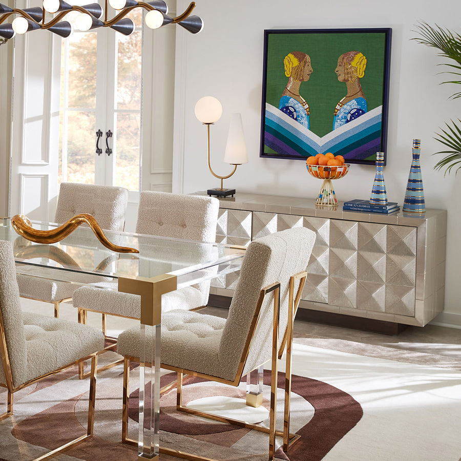   Clear Acrylic Dining Table | Oroa.com