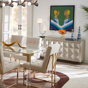   Clear Acrylic Dining Table | Oroa.com