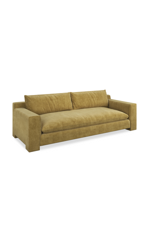   Brown Velvet Sofa | Oroa.com