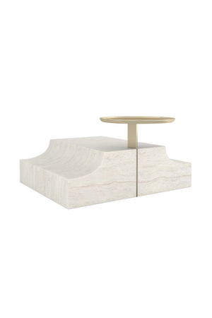   Travertine Wedge Base | Oroa.com