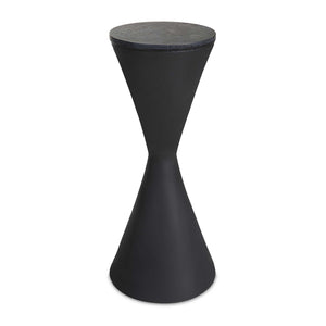   Black Hourglass Drink Table | Oroa.com