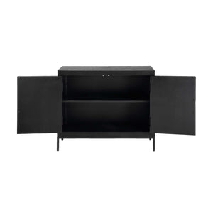   2-Door Oak Veneer Cabinet | Oroa.com
