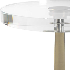   Modern European furniture - Round Crystal Drink Table  - www.oroa.com | Oroa.com