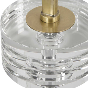   Modern European furniture - Round Crystal Drink Table  - www.oroa.com | Oroa.com