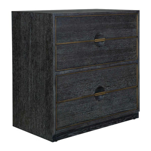   Modern European furniture - Dark Oak 4-Drawer Chest - www.oroa.com | Oroa.com