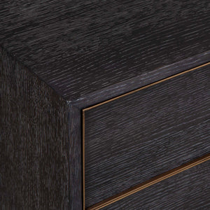   Modern European furniture - Dark Oak 4-Drawer Chest - www.oroa.com | Oroa.com