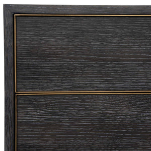   Modern European furniture - Dark Oak 4-Drawer Chest - www.oroa.com | Oroa.com