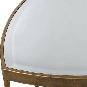   Modern European furniture - Beveled Mirror Nesting Side Tables (2) - www.oroa.com | Oroa.com