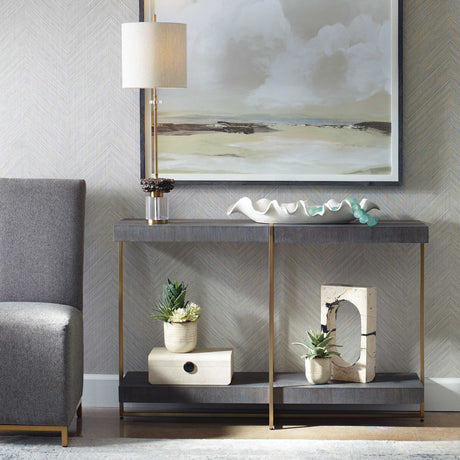   Starburst Acacia Console Table | Oroa.com