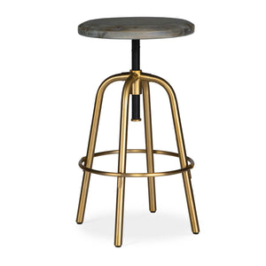   Modern European furniture - Acacia Top Adjustable Counter Stool - www.oroa.com | Oroa.com