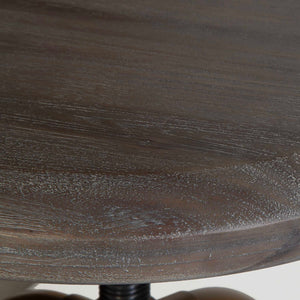   Modern European furniture - Acacia Top Adjustable Counter Stool - www.oroa.com | Oroa.com