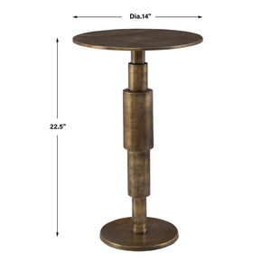   Modern European furniture - Antique Gold Accent Table - www.oroa.com | Oroa.com