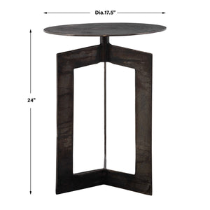  Cast Aluminum Accent Table | Oroa.com