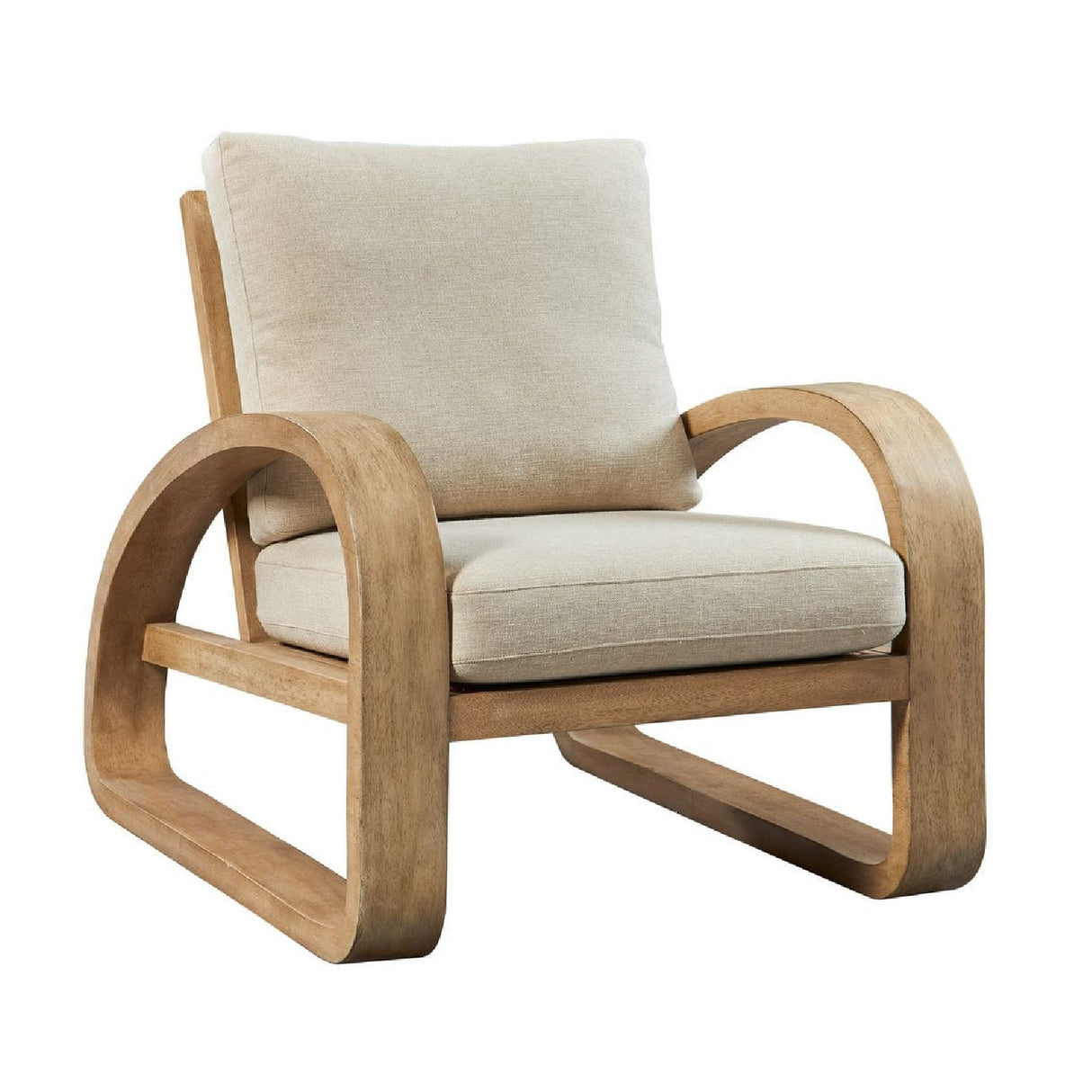   Modern European furniture - Mango Wood Framed Accent Chair - www.oroa.com | Oroa.com