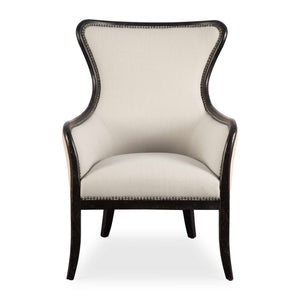   Modern European furniture - Nail Trimmed Wingback Accent Chair - www.oroa.com | Oroa.com