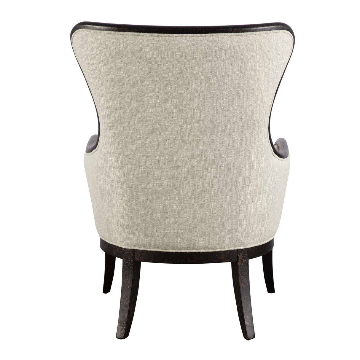   Modern European furniture - Nail Trimmed Wingback Accent Chair - www.oroa.com | Oroa.com