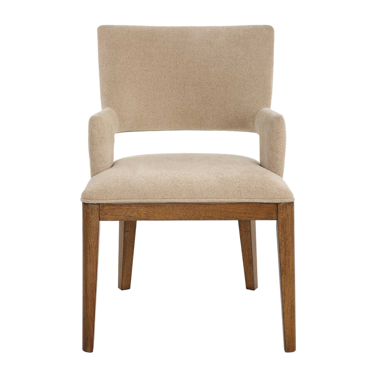   Cream Open-Back Dining Chair | Oroa.com