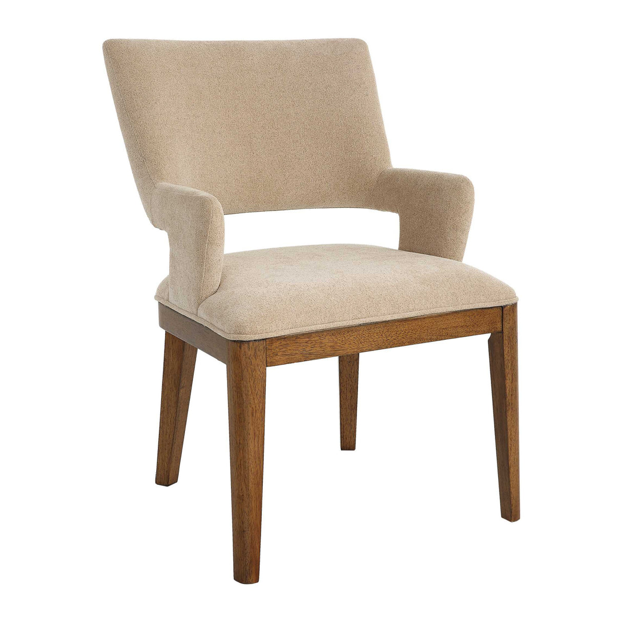   Cream Open-Back Dining Chair | Oroa.com