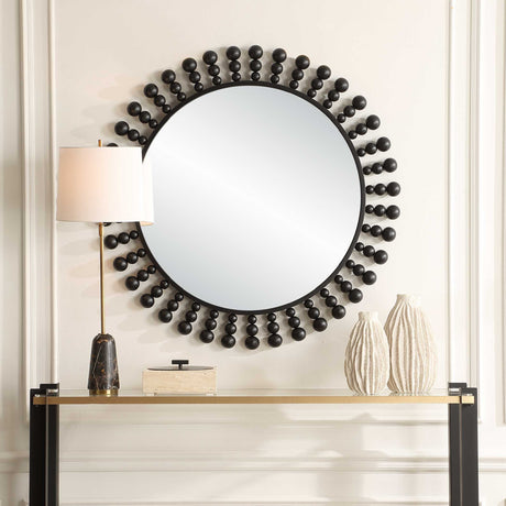   Modern European furniture - White Sheepskin Swivel Ottoman - www.oroa.com | Oroa.com