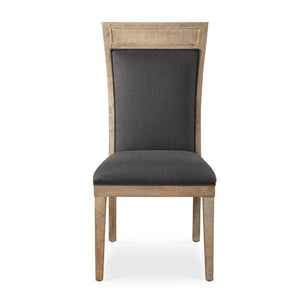   Modern European furniture - Rustic Gray Fabric Dining Chair - www.oroa.com | Oroa.com