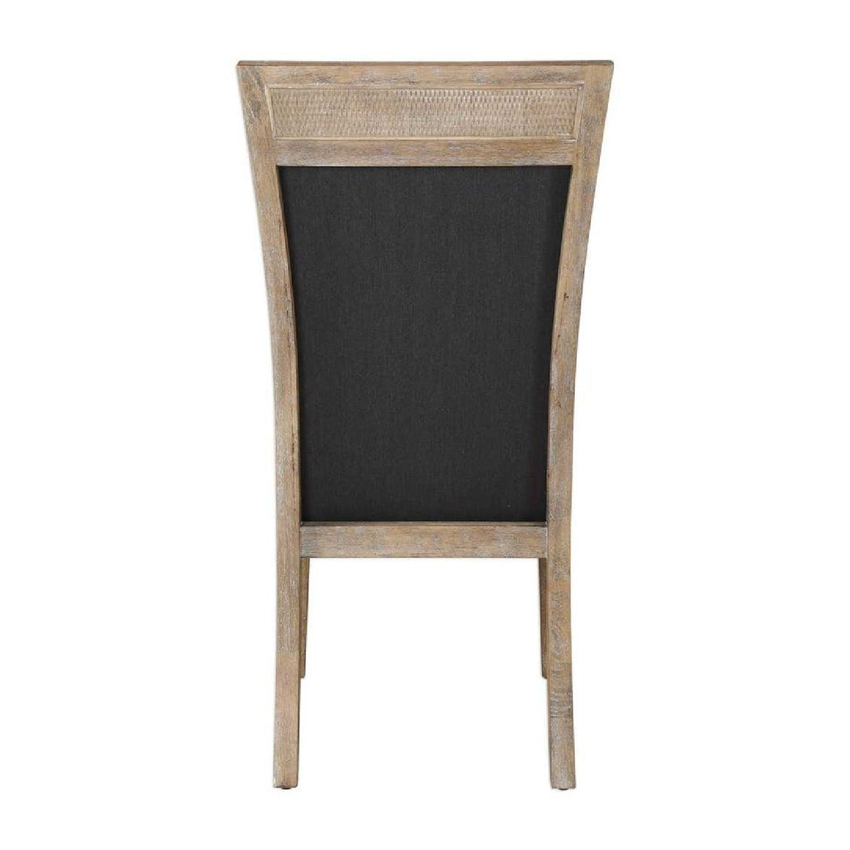   Modern European furniture - Rustic Gray Fabric Dining Chair - www.oroa.com | Oroa.com