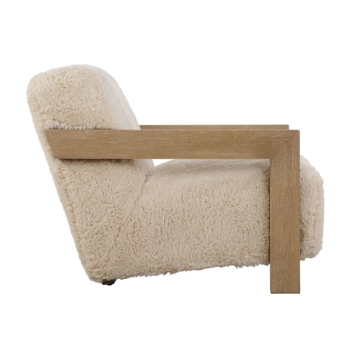   Modern European furniture - Cream Sheepskin Accent Chair - www.oroa.com | Oroa.com