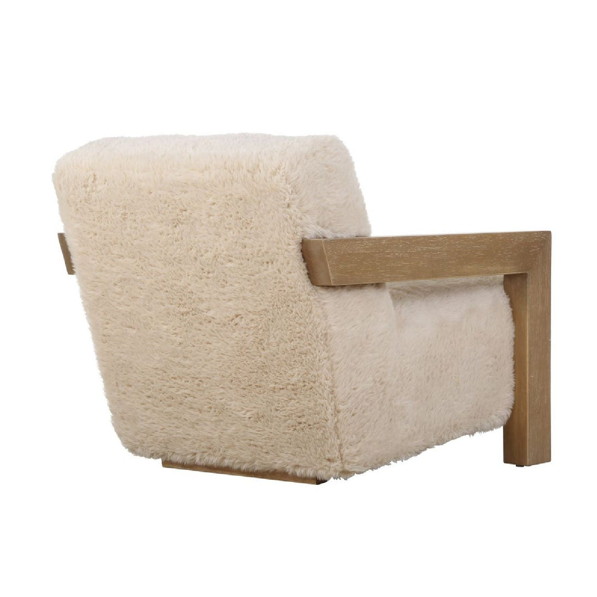   Modern European furniture - Cream Sheepskin Accent Chair - www.oroa.com | Oroa.com