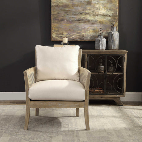   Modern European furniture -Caneword Padded Lounge Chair - www.oroa.com | Oroa.com