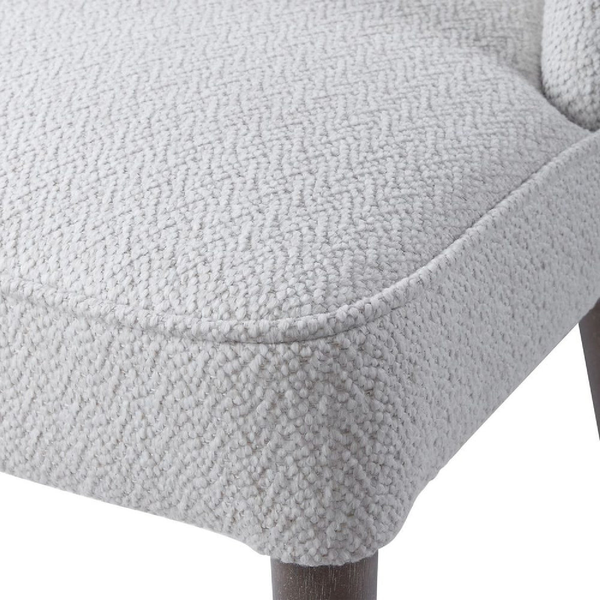   Modern European furniture - White Fabric Dining Chairs (2) - www.oroa.com | Oroa.com