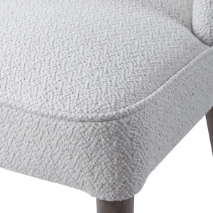   Modern European furniture - White Fabric Dining Chairs (2) - www.oroa.com | Oroa.com