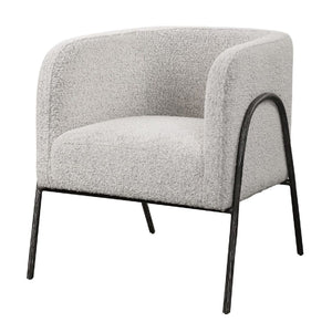   Barrel-Back Scandinavian Accent Chair | Oroa.com