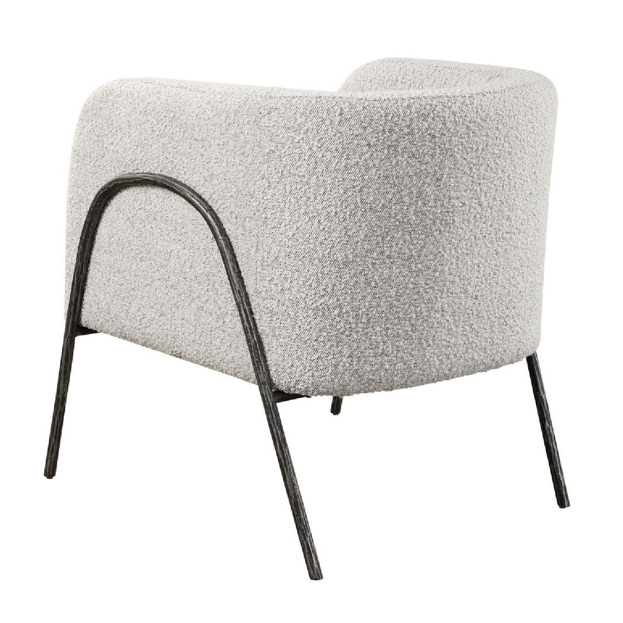   Barrel-Back Scandinavian Accent Chair | Oroa.com