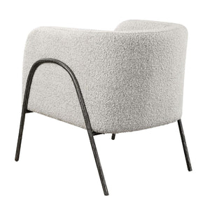   Barrel-Back Scandinavian Accent Chair | Oroa.com