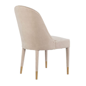  Modern European furniture - Welted Trim Modern Dining Chairs (2)  - www.oroa.com | Oroa.com