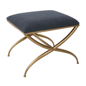   Curved Gold Frame Bench S | Oroa.com