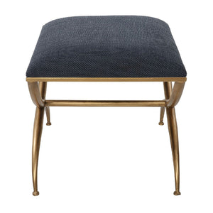   Curved Gold Frame Bench S | Oroa.com