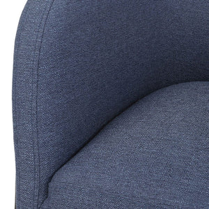   Barrel-Back Scandinavian Accent Chair | Oroa.com