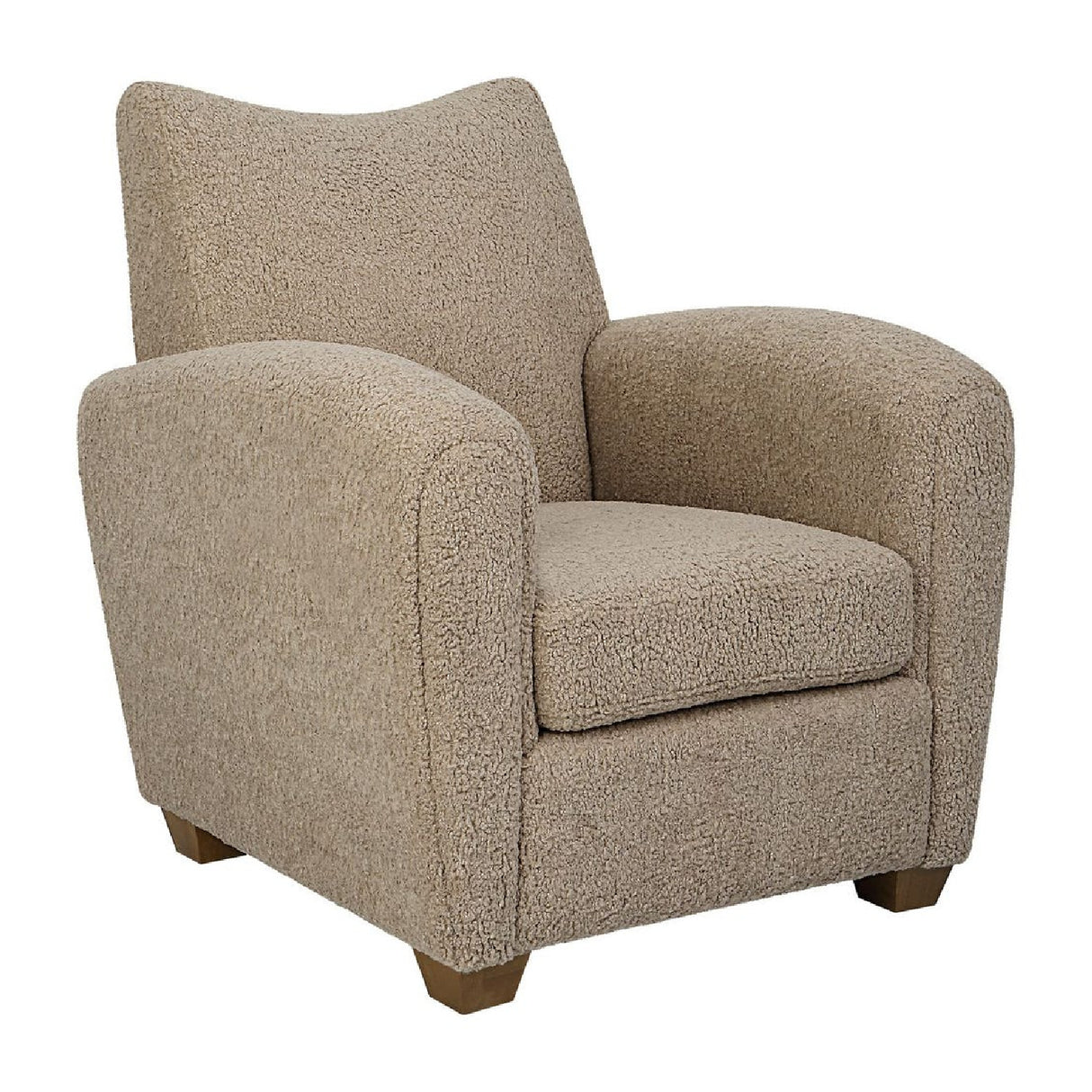   Shearling-Inspired Accent Chair | Oroa.com
