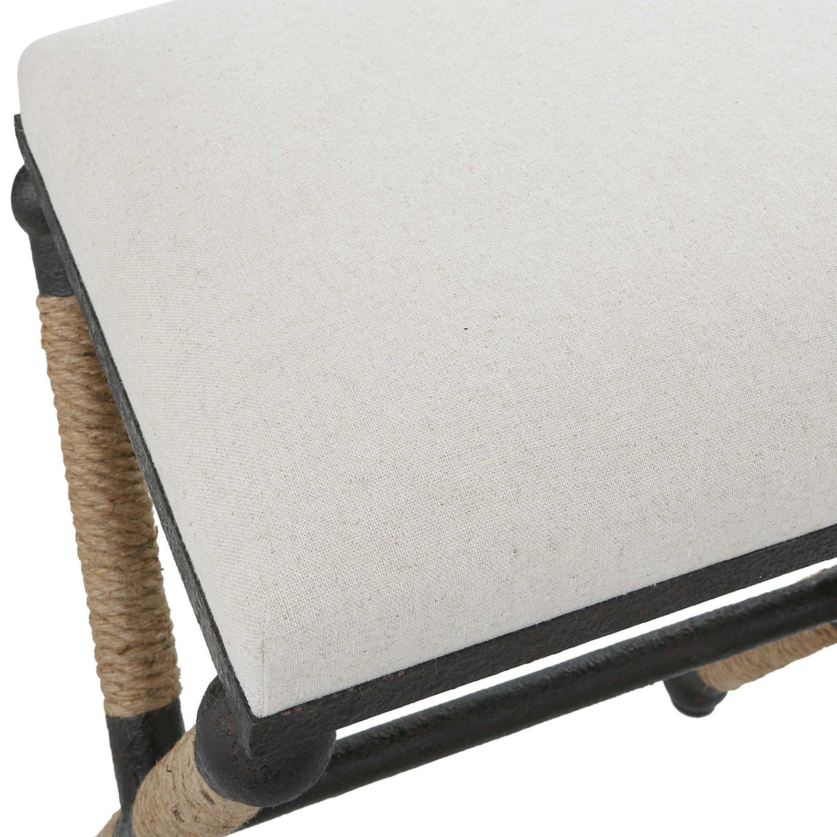   Modern European furniture - Cream Cotton Counter Stool - www.oroa.com | Oroa.com