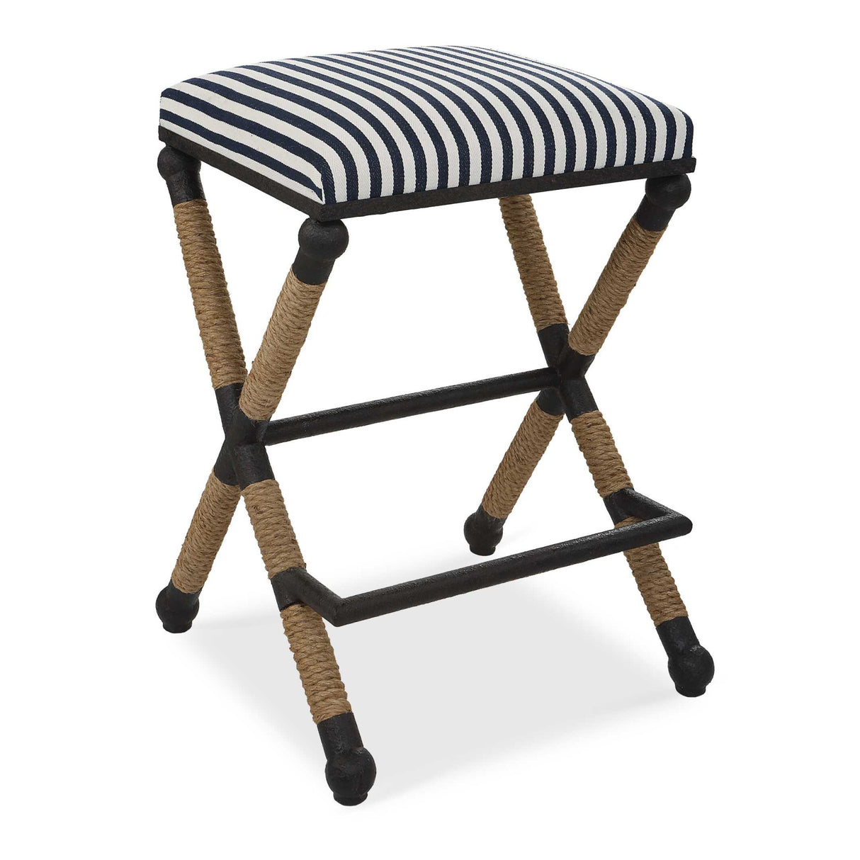   Modern European furniture - Sailor Striped Counter Stool - www.oroa.com | Oroa.com